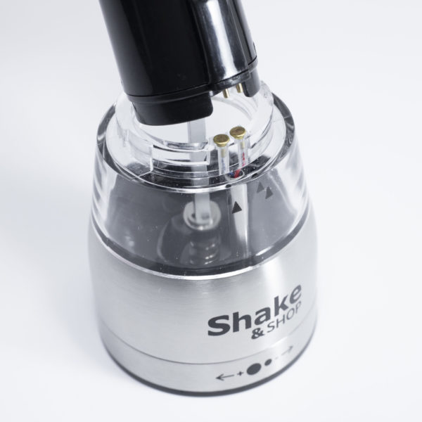 Shake & Shop Electric Salt & Pepper Grinder Set