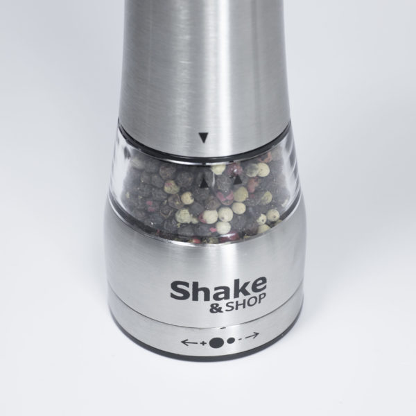 Shake & Shop Electric Salt & Pepper Grinder Set – Shake & Shop