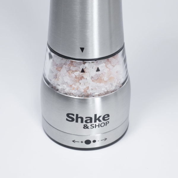 Shake & Shop Electric Salt & Pepper Grinder Set