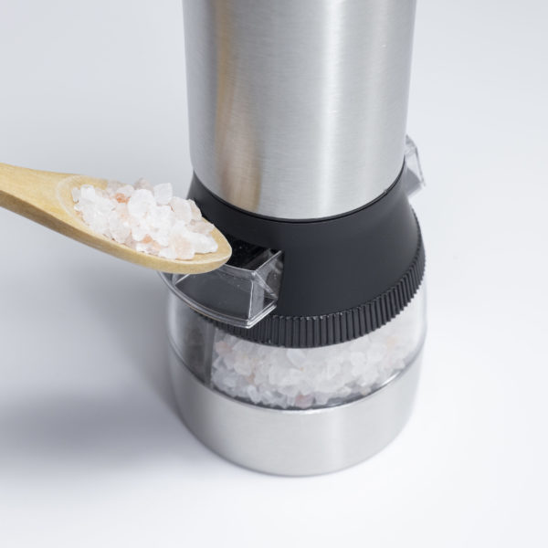 Shake & Shop 2 in 1 Electric Salt & Pepper Grinder – Shake & Shop